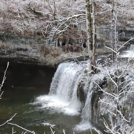 Grimont Gite Au Calme Grand Terrain Circuit Cascades Du Herisson Saugeot Exterior photo