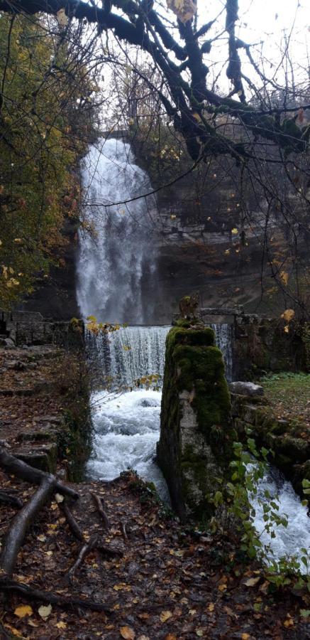 Grimont Gite Au Calme Grand Terrain Circuit Cascades Du Herisson Saugeot Exterior photo